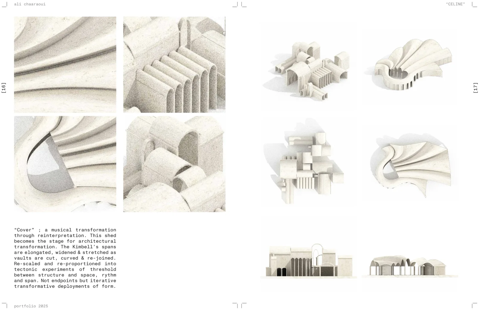 the cover: thresholds between structure and space